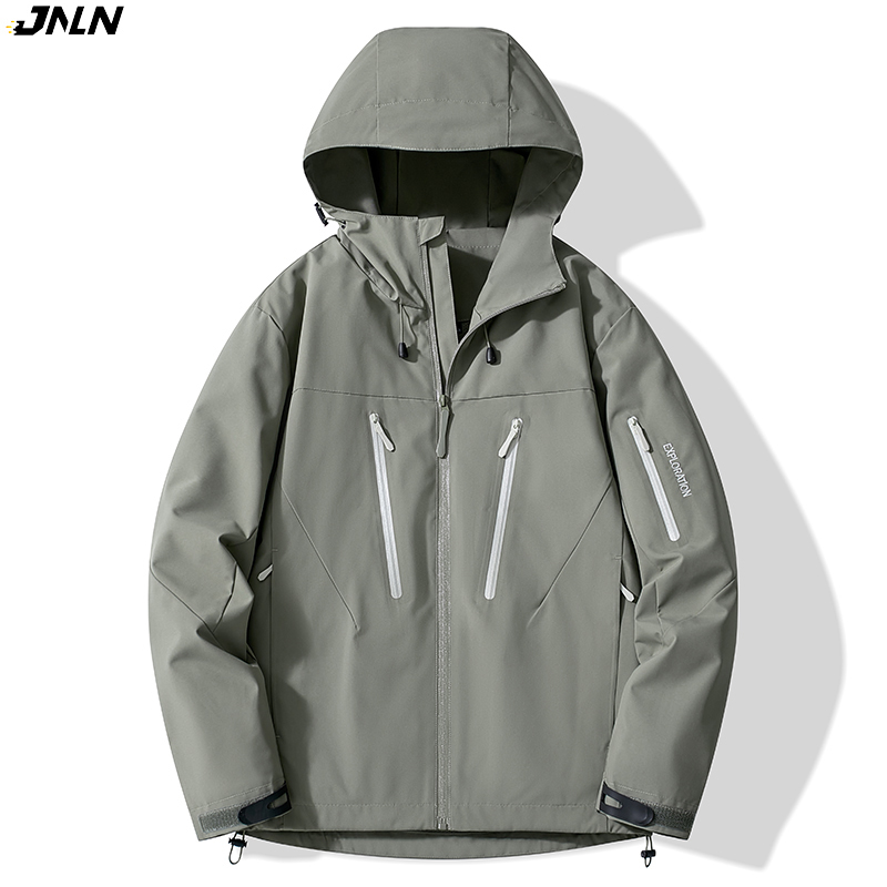 Outdoor Sport Jacket Women'S - JNLN เสื้อแจ็คเก็ตกันน้ำสำหรับบุรุษและสตรี เดินป่า ตั้งแคมป์ เดินเขา ปีนเขา