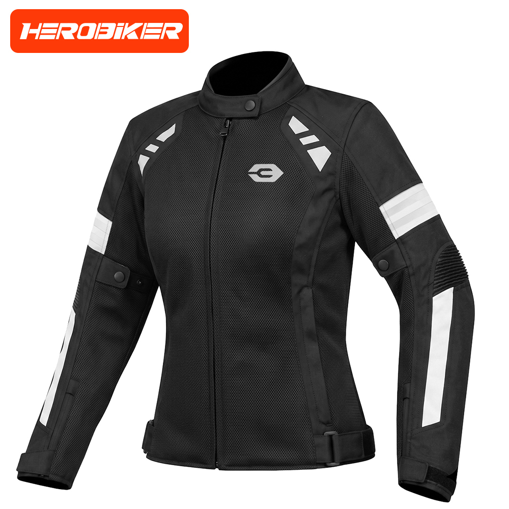 Outdoor Sport Jacket Women'S - เสื้อแจ็คเก็ตมอเตอร์ไซค์สำหรับผู้หญิง ระบายอากาศได้ดี ใช้ได้ทุกฤดูกาล เสื้อป้องกันสำหรับการขี่มอเตอร์ครอสและกีฬากลางแจ้ง