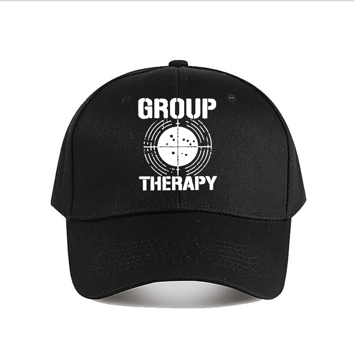 Outdoor Sportsman Group - หมวกแก๊ปเบสบอลลายกราฟิก Group Therapy แฟชั่นสำหรับผู้ชาย หมวกกันแดดสำหรับผู้หญิง หมวก