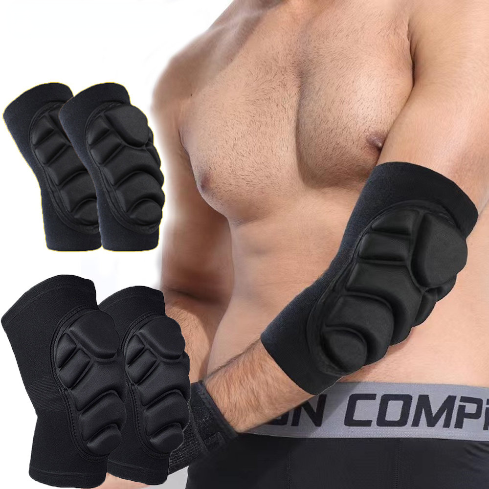 Mtb Elbow Pad - แผ่นรองเข่าป้องกันเข่า MTB ระบายอากาศได้1คู่แผ่นรองเข่าบาสเก็ตบอลจักรยานเสือภูเขาเต้น