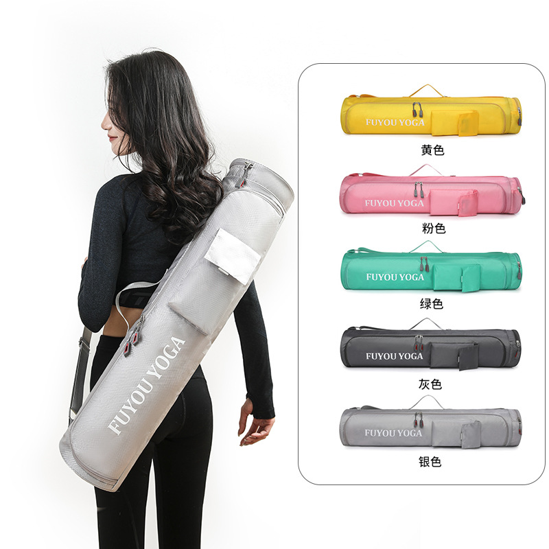 Outdoor Sport Bag - กระเป๋าใส่เสื่อโยคะความจุขนาดใหญ่ น้ำหนักเบา กันน้ำ กระเป๋าสะพายข้างสำหรับออกกำลังกาย แฟชั่น กระเป๋าหลายช่อง