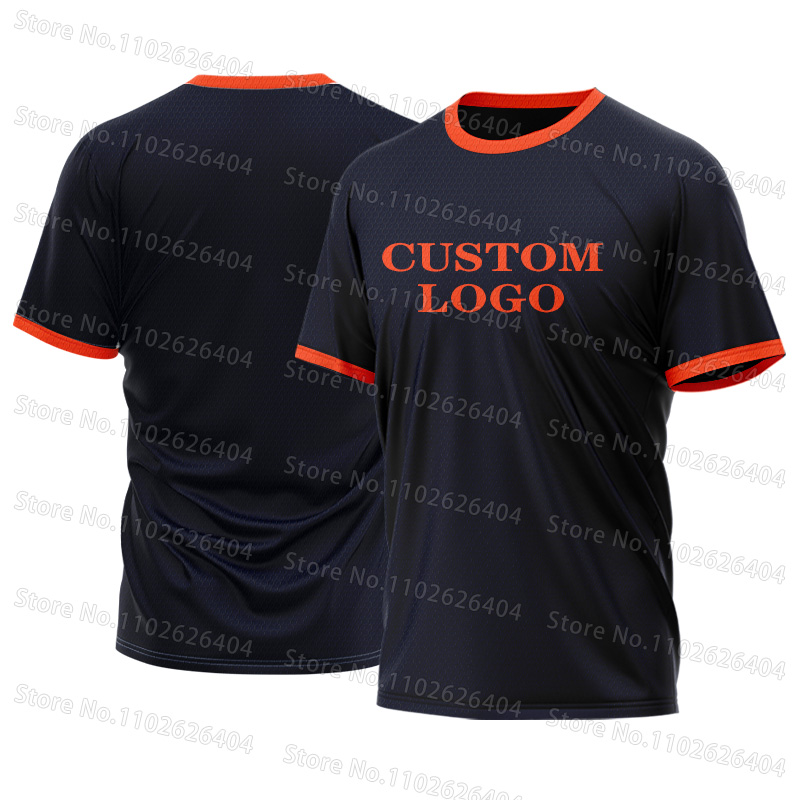 Outdoor Sportsman Group - TESM เสื้อยืดแบบกําหนดเองกีฬาตาข่ายระบายอากาศแขนสั้นโลโก้ที่กําหนดเองเสื้อโฆษณาลําลองกลางแจ้งกลุ่มเสื้อคอทีม