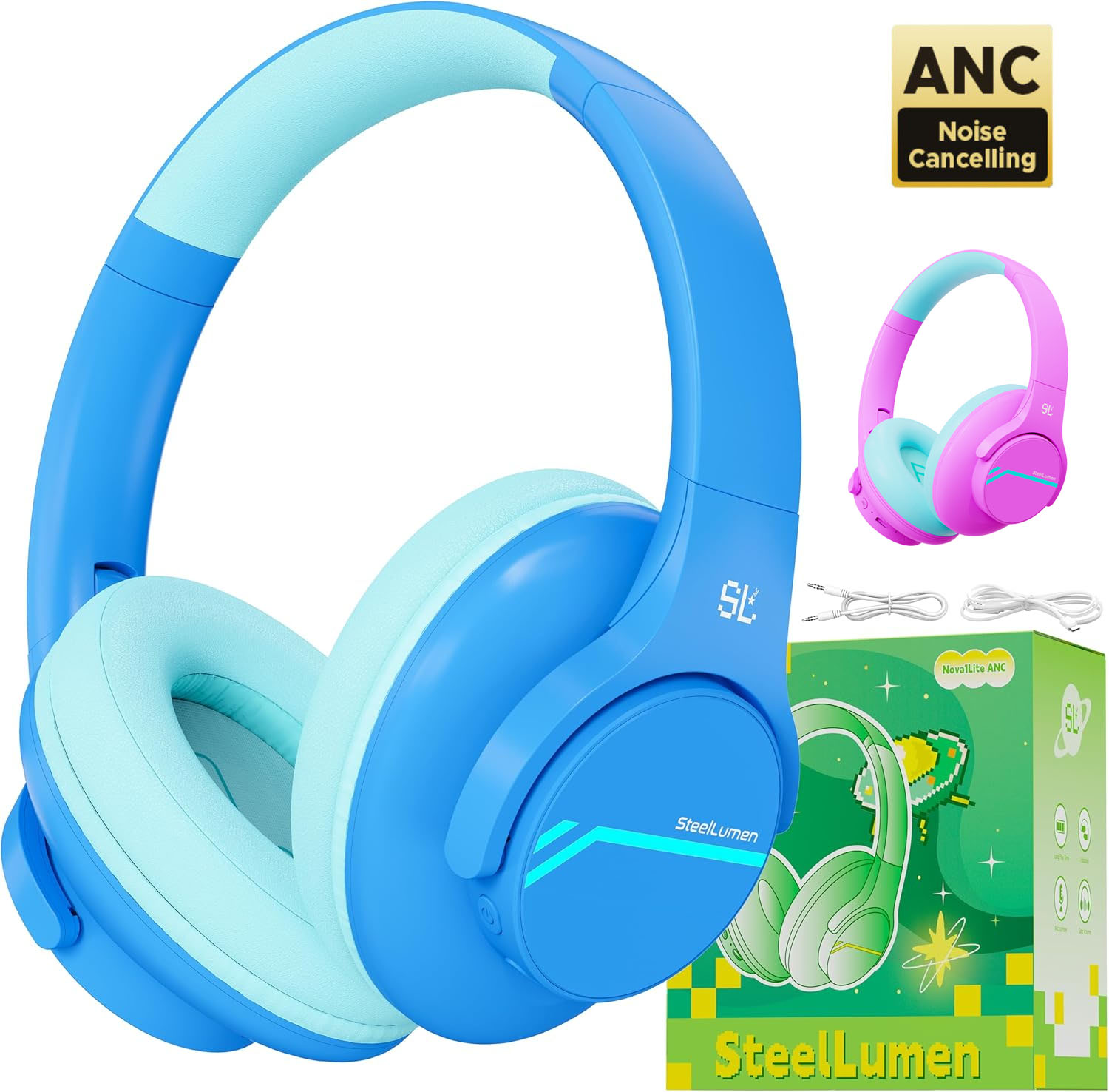 ANC หูฟังตัดเสียงรบกวนสําหรับเ - Outdoor Sport Activities For Kids บทวิจารณ์และราคา