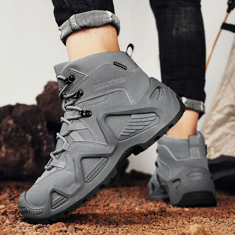 รองเท้าบูทผู้ชายแบบเบาพิเศษ รอ - Outdoor Sport Activity บทวิจารณ์และราคา