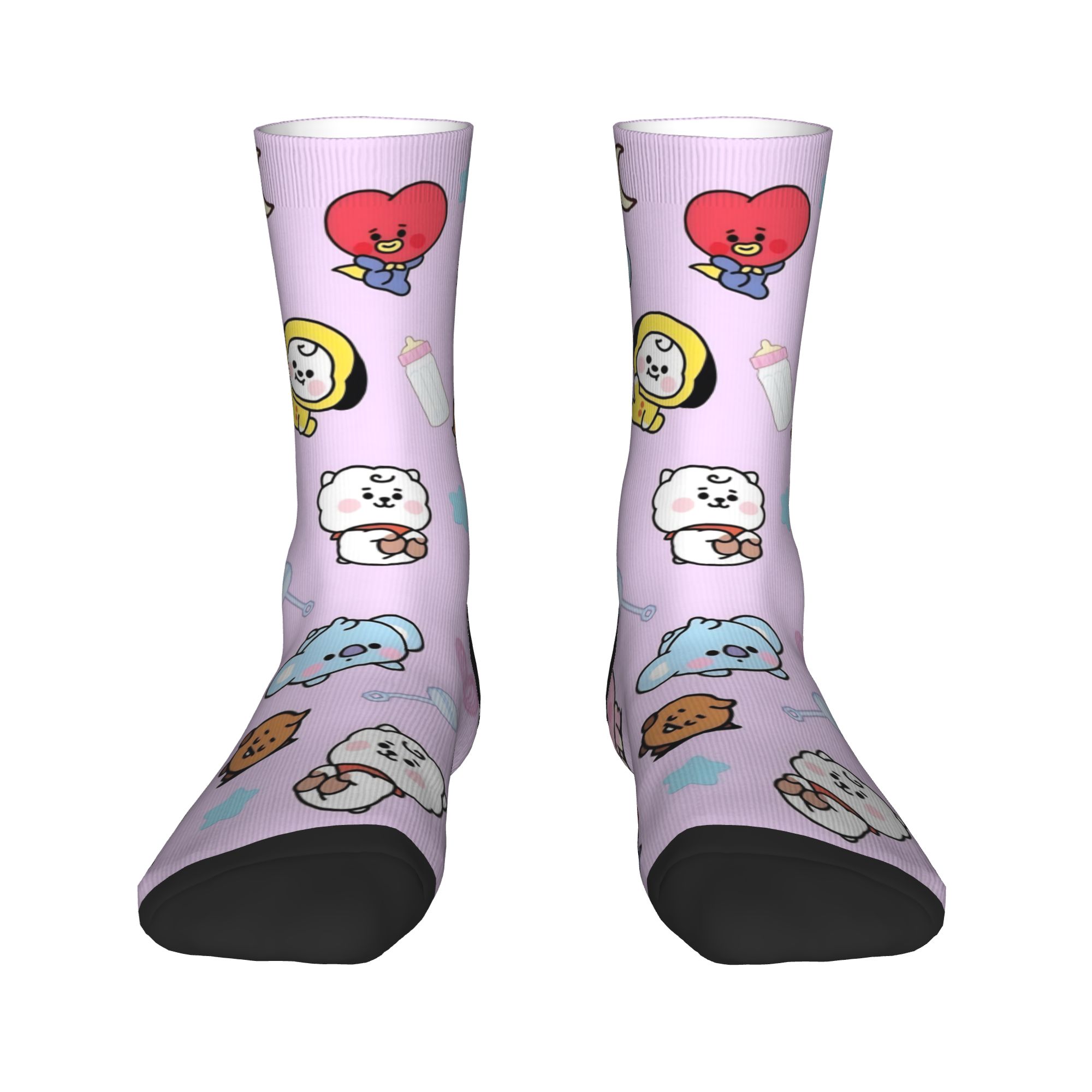 ถุงเท้าลายวงดนตรีการ์ตูนเกาหลี - Outdoor Sportsman Group บทวิจารณ์และราคา