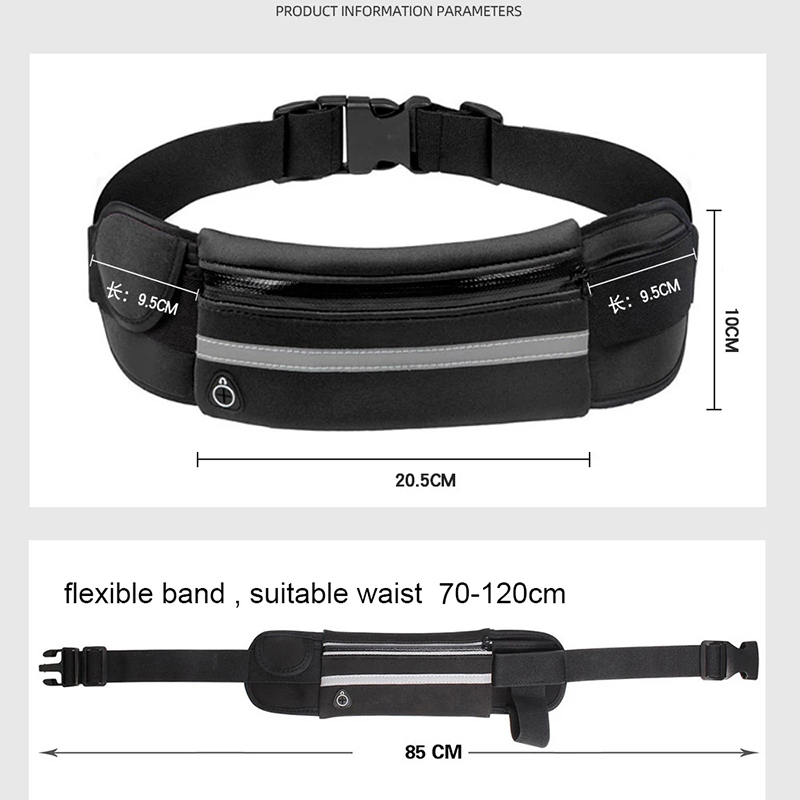 กีฬา Fanny Pack ผู้หญิงวิ่งเอว - Outdoor Sport Bag บทวิจารณ์และราคา