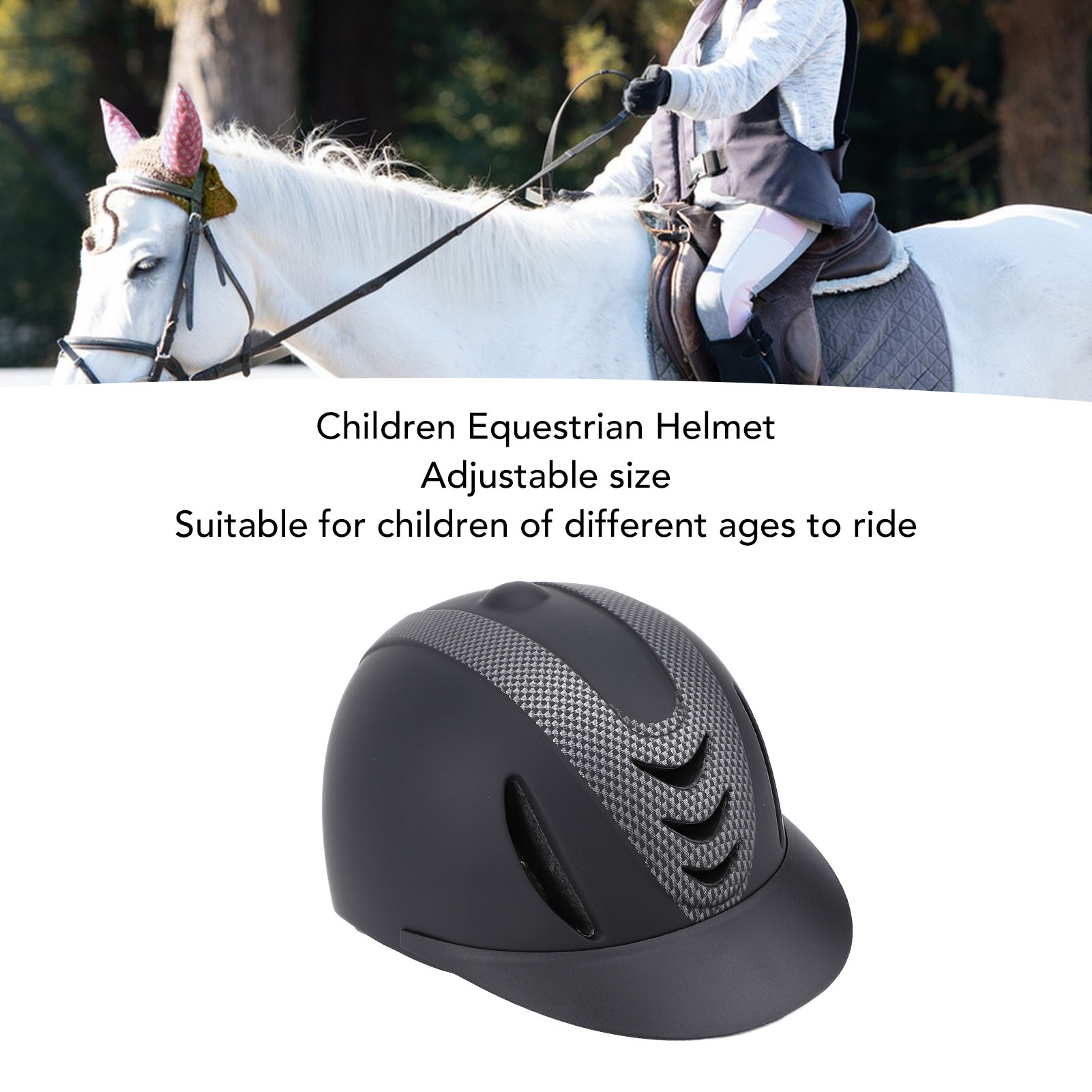หมวกกันน็อคสำหรับเด็กขี่ม้า ระ - Equestrian Helmet บทวิจารณ์และราคา