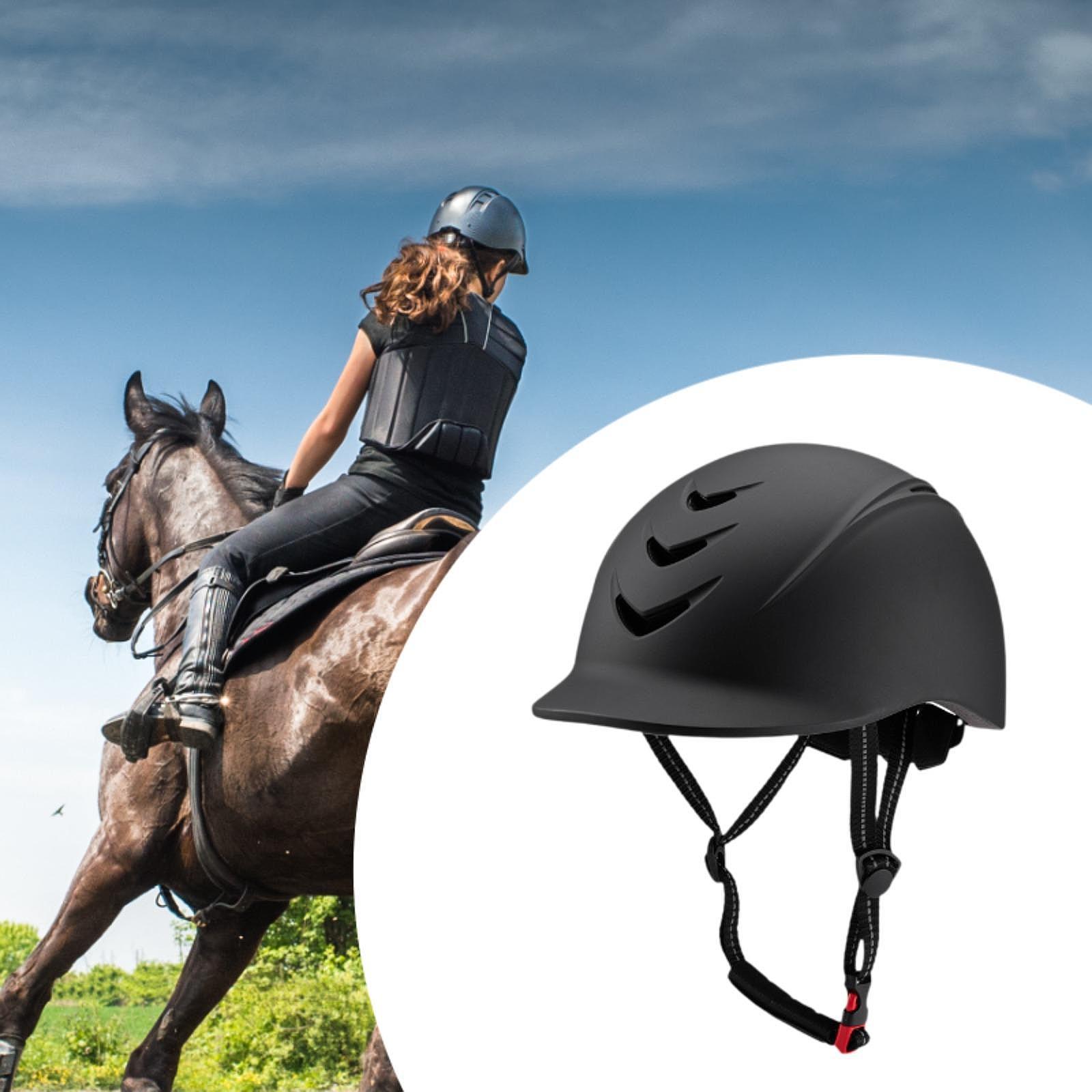 หมวกขี่ม้าแบบปรับได้ ทนต่อแรงก - Equestrian Helmet บทวิจารณ์และราคา