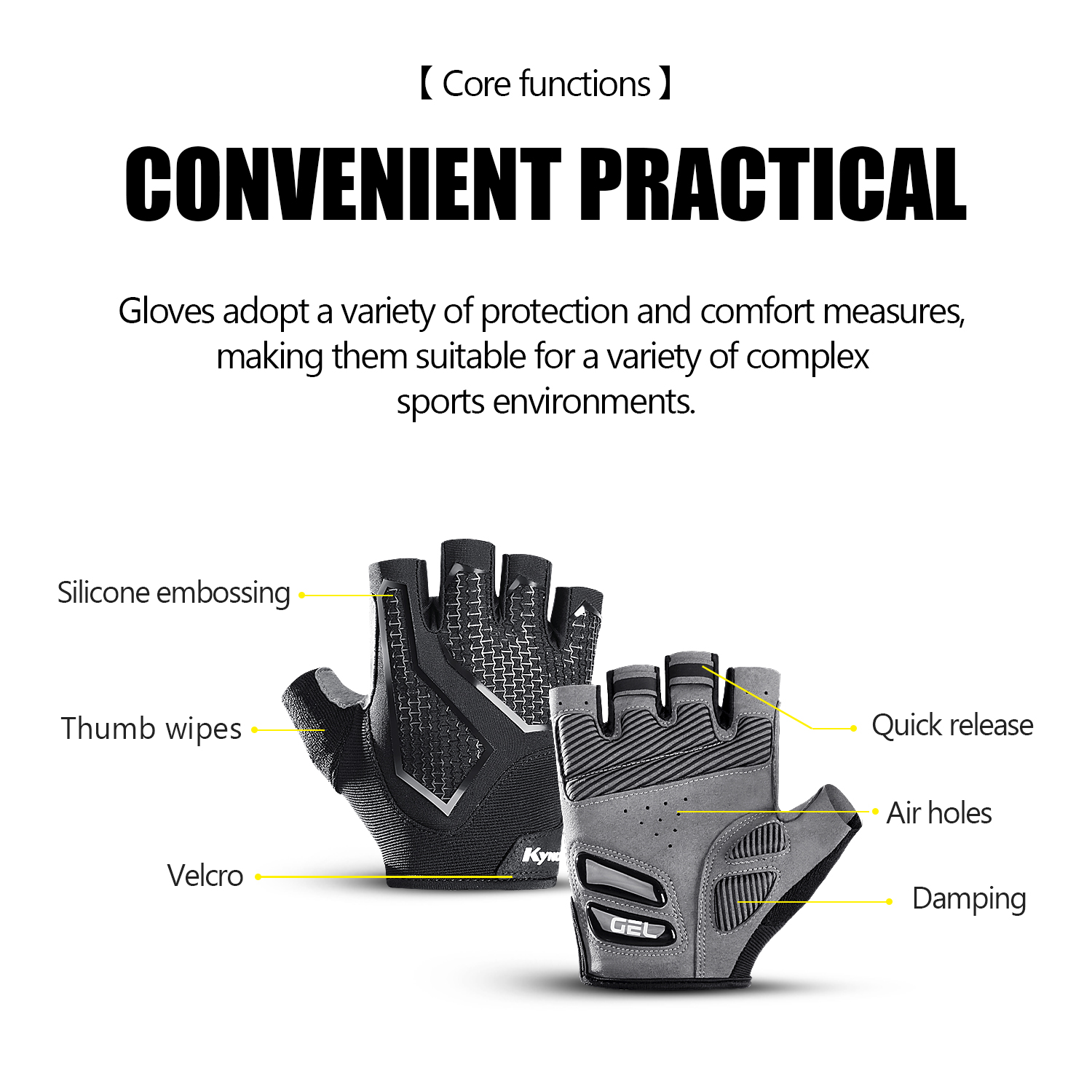 ถุงมือปั่นจักรยานแบบครึ่งนิ้ว  - Mtb Elbow Pad บทวิจารณ์และราคา