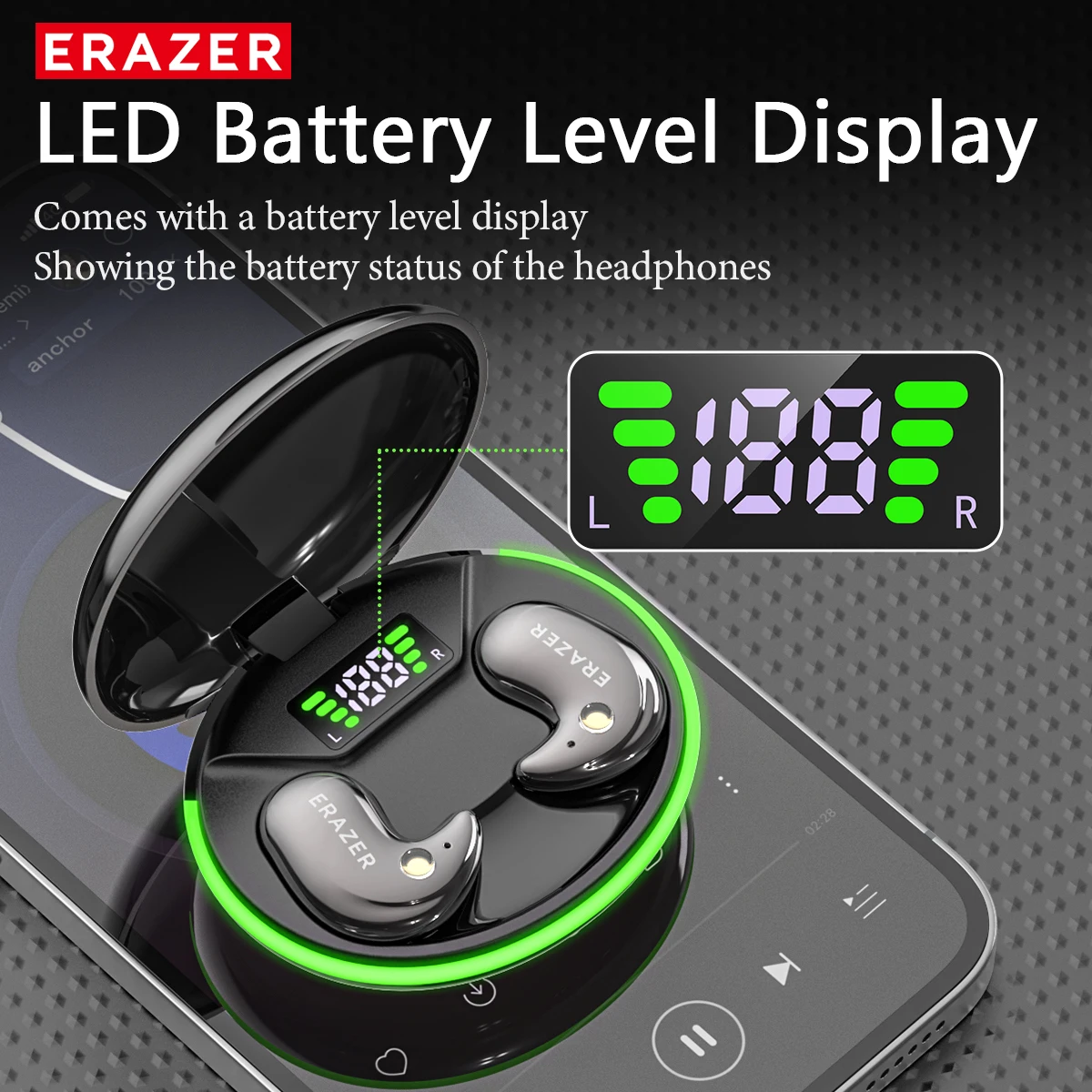 หูฟังบลูทูธแบบอินเอียร์ EARZER - Outdoor Sport Bar บทวิจารณ์และราคา