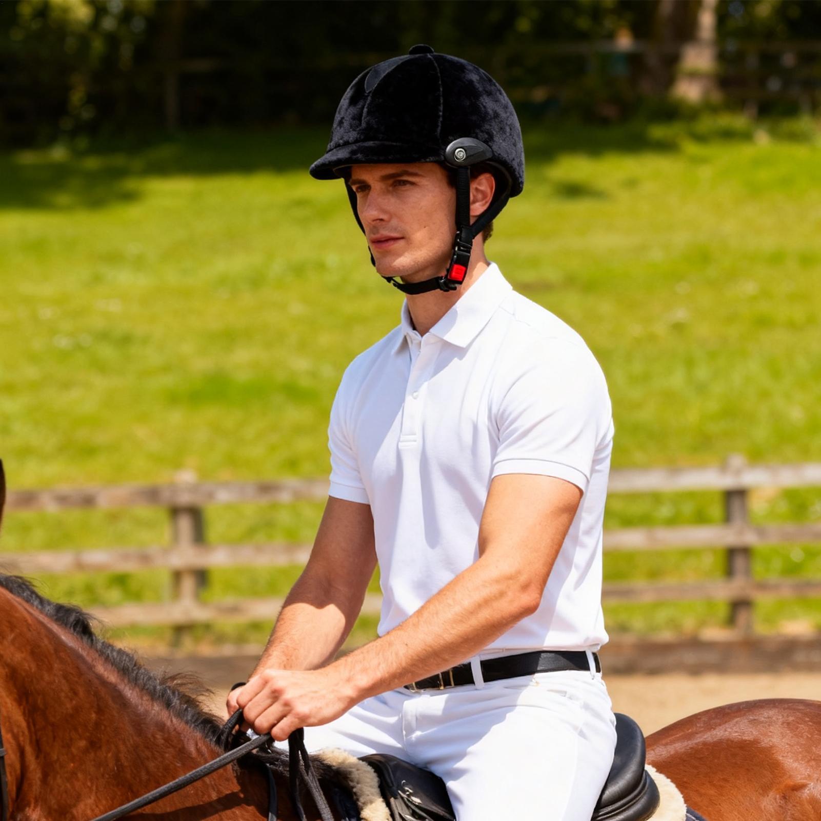 หมวกกันน็อคขี่ม้า ปรับได้ ป้อง - Equestrian Helmet บทวิจารณ์และราคา