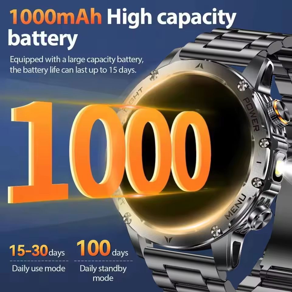 2025 ใหม่กลางแจ้งทหาร 1000MAH  - Definition Of Outdoor Sport บทวิจารณ์และราคา