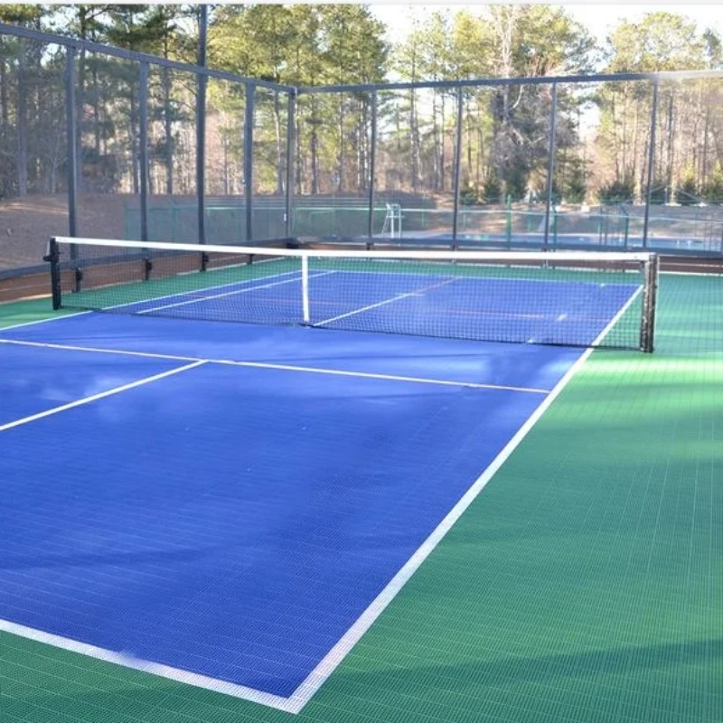 แผ่นปูพื้นศาล PP พิคเกิลบอลแบบ - Outdoor Sport Floor Tiles บทวิจารณ์และราคา