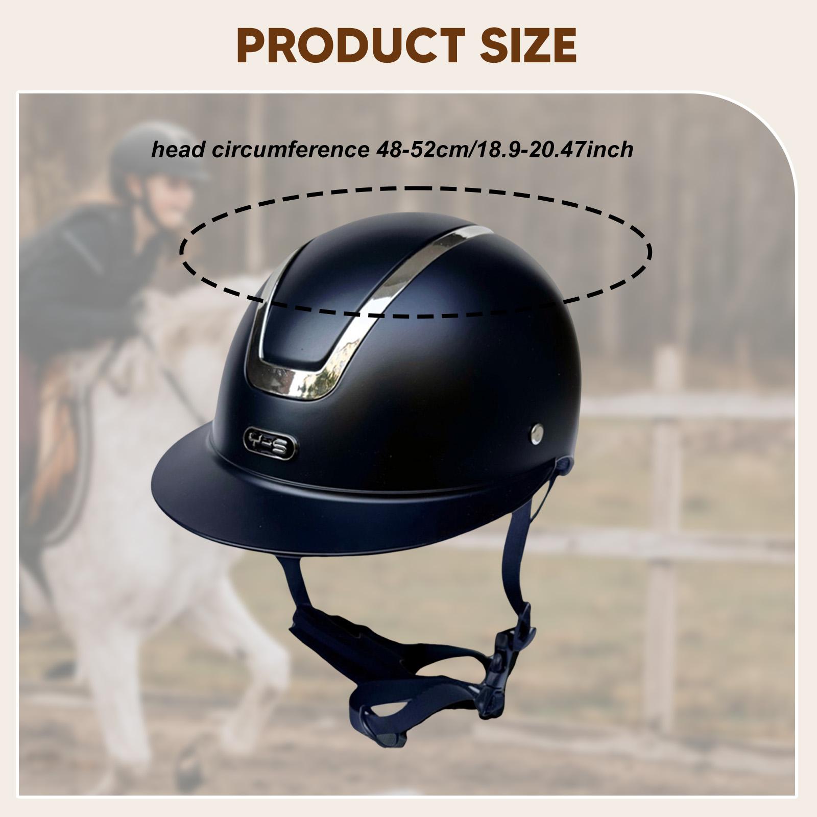 หมวกขี่ม้าแบบปรับได้ ขนาดรอบศี - Equestrian Helmet บทวิจารณ์และราคา