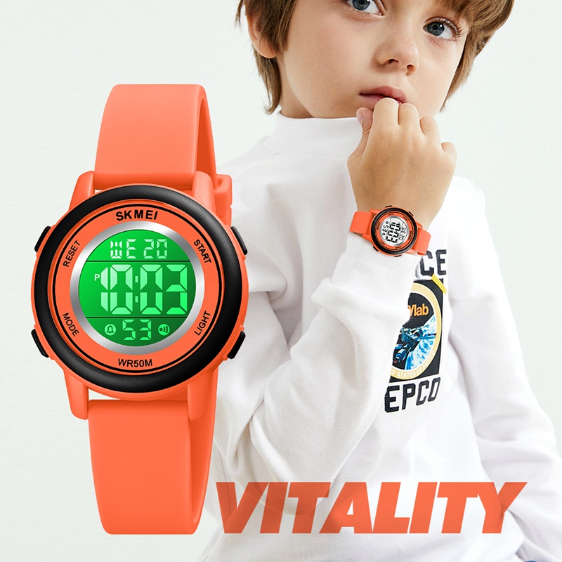 SKMEI กันน้ำสำหรับเด็กนาฬิกาข้ - Outdoor Sports List บทวิจารณ์และราคา